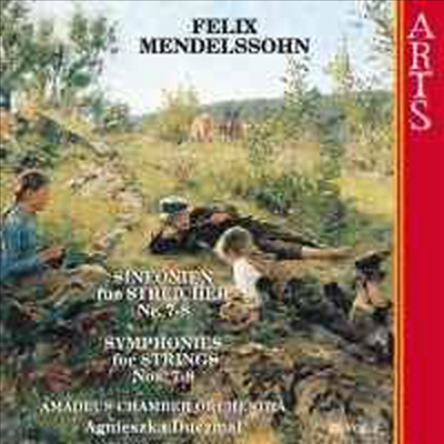 멘델스존 : 현악 교향곡 7, 8번 (Mendelssohn : Symphonies for Strings Nos. 7-8)(CD) - Agnieszka Duczmal