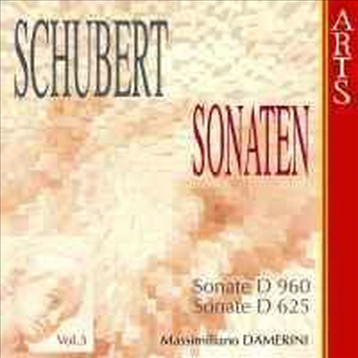 슈베르트 : 소나타 Vol. 3 (Schubert : Sonaten, Vol. 3)(CD) - Massimiliano Damerini