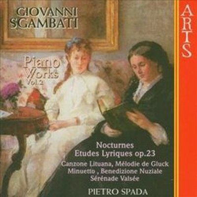 스감바티 : 피아노 작품집 Vol. 2 (Sgambati : Complete Piano Works Vol. 2)(CD) - Pietro Spada