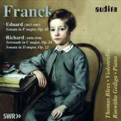 Eduard &amp; Richard Franck: Cello Sonatas (CD) - Thomas Blees