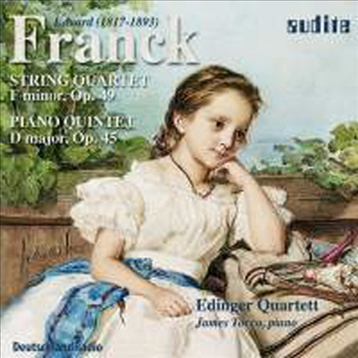 에두아르드 프랑크 : 현악 사중주 Op.49 & 피아노 오중주 Op.45 (Eduard Franck : String Quartet & Piano Quintet)(CD) - Edinger Quartett