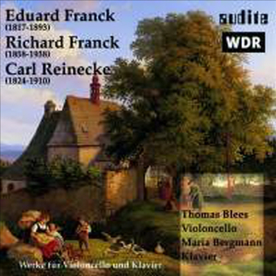 프랑크: 첼로 소나타, 라이네케: 3개의 소곡 (E. Franck &amp; R. Franck: Cello Sonata, Reinecke : 3 Pieces for Cello &amp; Piano)(CD) - Thomas Blees