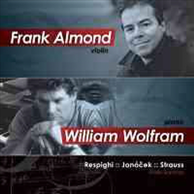 야냐첵, 레스피기 & 슈트라우스 : 바이올린 소나타 (CD) - Frank Almond