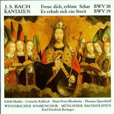 바흐 : 칸타타 BWV 30 &amp;19 (Bach : Kantaten Bwv 30 &amp; 19 )(CD) - Karl-Friedrich Beringer