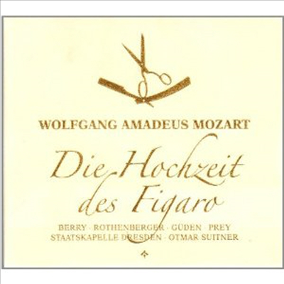 모차르트: 휘가로의 결혼 (Mozart: Le nozze di Figaro K.492) (3CD) - Otmar Suitner