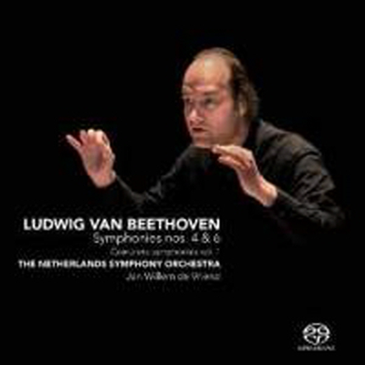 베토벤 : 교향곡 4번, 6번 &#39;전원&#39; (Symphony No.4 &amp; 6) (SACD Hybrid) - Jan Willem de Vriend
