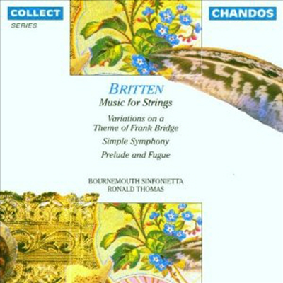 브리튼 : 프랑크 다리 주제에 의한 변주곡 Op.10 (Britten : Variations on a Theme of Frank Bridge, Op.10)(CD) - Ronald Thomas