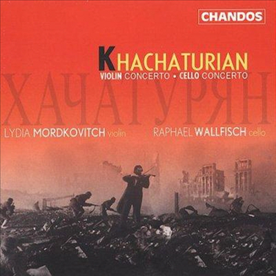 하차투리안 : 바이올린 &amp; 첼로 협주곡 (Khachaturian : Concertos)(CD) - Lydia Mordkovitch