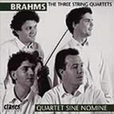 브람스 : 현악 사중주 (Brahms : Three String Quartets) - Sine Nomine Quartet