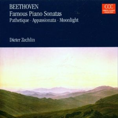 베토벤: 피아노 소나타 8번 &#39;비창&#39;, 14번 &#39;월광&#39;, 23번 &#39;열정&#39; (Beethoven: Piano Sonata No.8 &#39;Pathetique&#39;, No.14 &#39;Moonlight&#39; &amp; No.23 &#39;Appassionata&#39;) - Dieter Zechlin