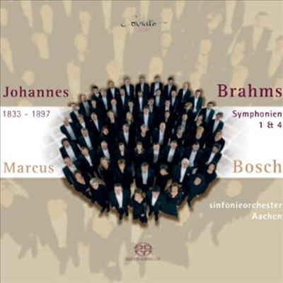 브람스: 교향곡 1, 4번 (Brahms: Symphony No.1 &amp; 4) (SACD) - Marcus Bosch