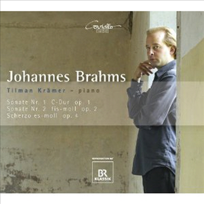 브람스: 피아노 소나타 1, 2번, 스케르쪼 (Brahms: Piano Sonata No.1 &amp; 2, Scherzo Op.4)(CD) - Tilman Kramer