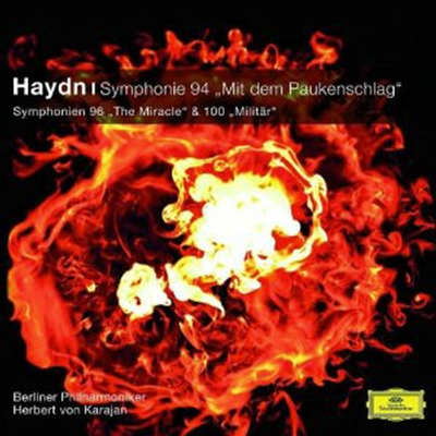 하이든: 교향곡 94, 96, 100번 (Haydn: Symphonies Nos.94, 96 & 100)(CD) - Herbert Von Karajan