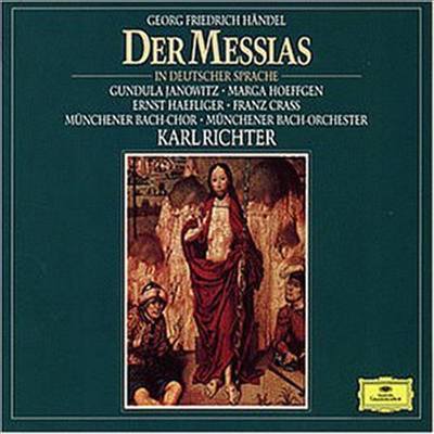 헨델: 메시아 - 독일어 버전 (Handel: Der Messias -Deutsche Gesamtaufnahme) (3CD) - Karl Richter