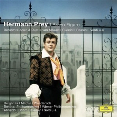 헤르만 프라이 - 오페라 아리아 절창집 (Hermann Prey-Bravo Figaro)(CD) - Hermann Prey