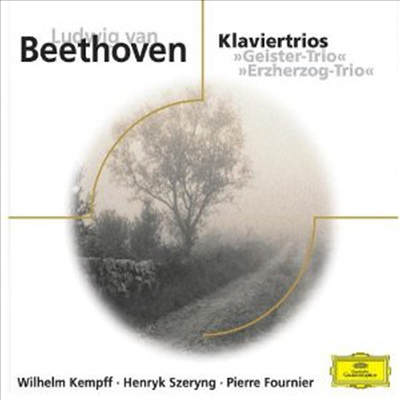 베토벤: 피아노 삼중주 '유령', '대공' (Beethoven: Piano Trios 'Ghost' & 'Archduke')(CD) - Wilhelm Kempff