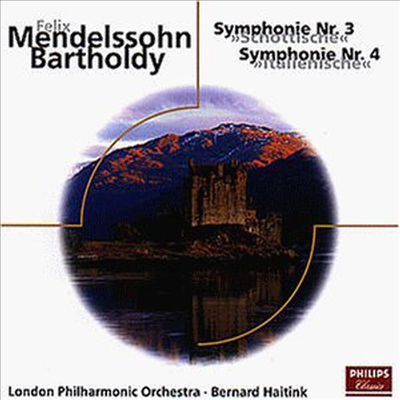 멘델스존: 교향곡 3 '스코트랜드', 4번 '이탈리아', 서곡 '핑갈의 동굴' (Mendelssohn: Symphonien Nos.3 & 4 'Italienische', Overture 'Die Hebriden') - Bernard Haitink