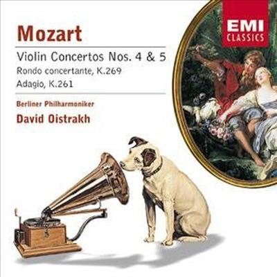 모차르트: 바이올린 협주곡 4, 5번, 아다지오 (Mozart: Violin Concerto No.4 & 5, Adagio K.261) - David Oistrach