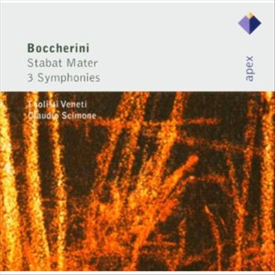 보케리니: 슬픔의 성모, 세 개의 교향곡 (Boccherini: Stabat Mater, 3 Symphonies) (2CD) - Claudio Scimone