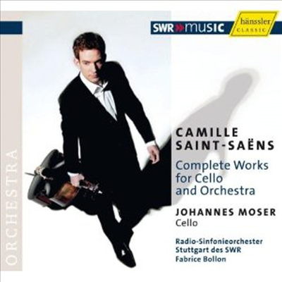 생상 - 첼로와 관현악을 위한 작품집 (Saint-Saens - Complete Works for Cello & Orchestra)(CD) - Johannes Moser