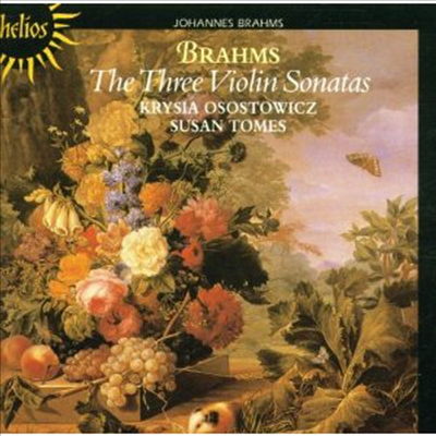 브람스: 바이올린 소나타 1-3번 (Brahms: Brahms: Three Violin Sonatas)(CD) - Krysia Osostowicz