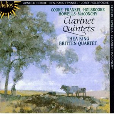 영국 작곡가의 클라리넷 오중주 (English Clarinet Quintets)(CD) - Thea King