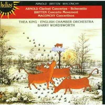 영국 클라리넷 협주곡 2집 (English Clarinet Concertos, Vol.2)(CD) - Thea King