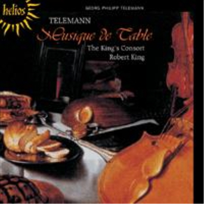 텔레만 : 식탁음악 (Telemann : Musique de Table)(CD) - Robert King