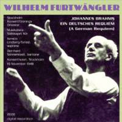 브람스 : 독일 레퀴엠 (Brahms : Ein Deutsches Requiem, Op. 45)(CD) - Wilhelm Furtwangler