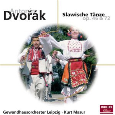 드보르작: 슬라브 무곡집 (Dvorak: Slavonic Dances Op.46 & 72)(CD) - Kurt Masur