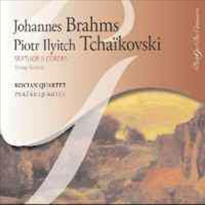 브람스 : 현악 육중주 1번 & 차이코프스키 : 플로렌스의 추억 Op.70 (Brahms : String Sextet No. 1 in B flat major, Op. 18 & Tchaikovsky : Souvenir de Florence, Op. 70)(Digipack)(CD) - Kocian Quartet