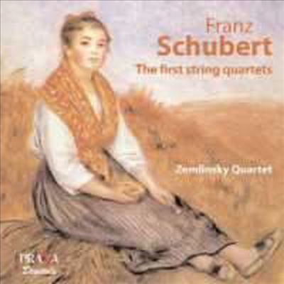 슈베르트 : 현악 사중주 1-12번 (Schubert : String Quartets Nos. 1-12) (4CD) - Zemlinsky Quartet