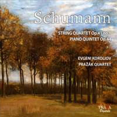 슈만 : 현악 사중주, 피아노 오중주 (Schumann : String Quartet & Piano Quintet) (SACD Hybrid) - Prazak Quartet