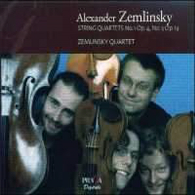 젬린스키 : 현악 사중주 1, 3번 (Zemlinsky : String Quartets Nos. 1 &amp; 3)(CD) - Zemlinsky Quartet