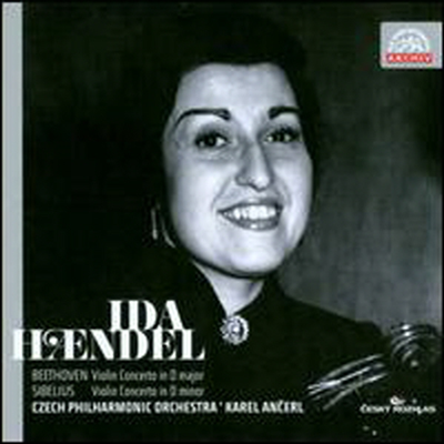 베토벤 : 바이올린 협주곡 & 시벨리우스 : 바이올린 협주곡 (Beethoven & Sibelius : Violin Concerto)(CD) - Ida Haendel