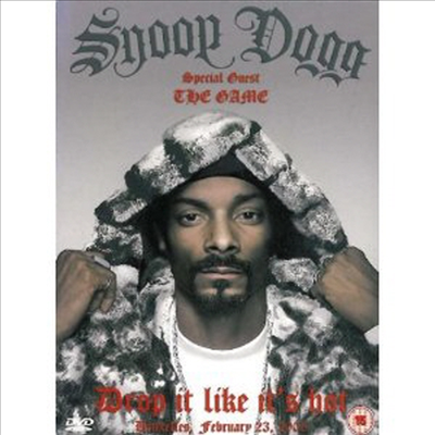 Snoop Dogg - Drop It Like It&#39;s Hot (2DVD) (PAL 방식)