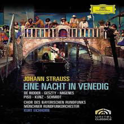 요한 슈트라우스 : 베니스에서의 하룻밤 (Johann Strauss :Eine Nacht in Venedig) (한글무자막)(DVD) - Anton De Ridder