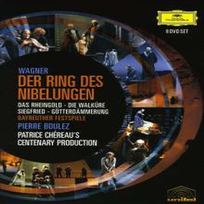 바그너: 니벨룽의 반지 (Wagner: Der Ring des Nibelungen) (한글무자막)(8DVD Boxset)(DVD) - Pierre Boulez