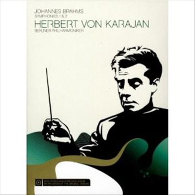 브람스: 교향곡 1, 2번 (Brahms: Symphonies Nos.1 & 2) (PAL방식) (DVD)(2008) - Herbert von Karajan