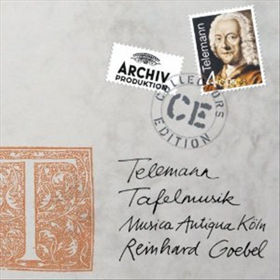 텔레만: 식탁 음악 (Telemann: Tafelmusik) (4CD Boxset) - Reinhard Goebel