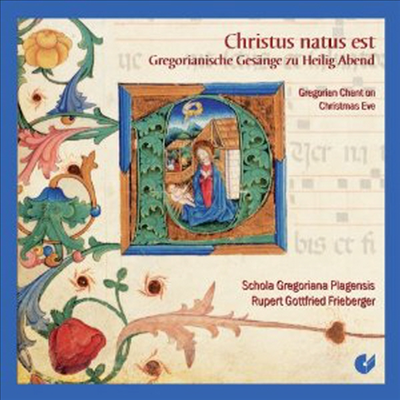 Christus Natus Est - Gregorian Chant on Christmas Eve at the Premonstratensians (CD) - Schola Gregoriana Plagensis