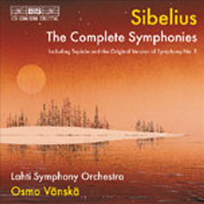시벨리우스: 교향곡 전곡 1-7번 (Sibelius: The Complete Symphonies Nos.1-7) (4CD) - Osmo Vanska