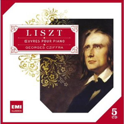 리스트: 피아노 작품집 (Liszt: Piano Works) (5CD Boxset) - Gyorgy Cziffra