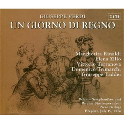베르디 : 하루 임금님 (Verdi ; Un Giorno Di Regno) (2CD) - Giuseppe Taddei