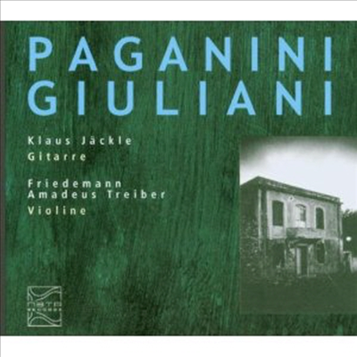 파가니니, 줄리아니: 기타와 바이올린을 위한 음악 (Paganini & Giuliani: Works For Guitar & Violin) - Friedemman Amadeus Treiber