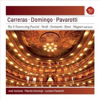 파바로티, 도밍고 & 카레라스 베스트 (Carreras, Domingo, Pavarotti - Best Of The 3 Tenors)(CD) - Luciano Pavarotti