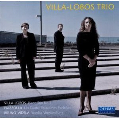 빌라-로보스: 피아노 삼중주, 피아졸라: 부에노스 아이레스의 사계 (Villa-Lobos: Klaviertrio Nr.1, Piazzolla: Las Cuatro Estaciones Portenas)(CD) - Villa-Lobos Trio