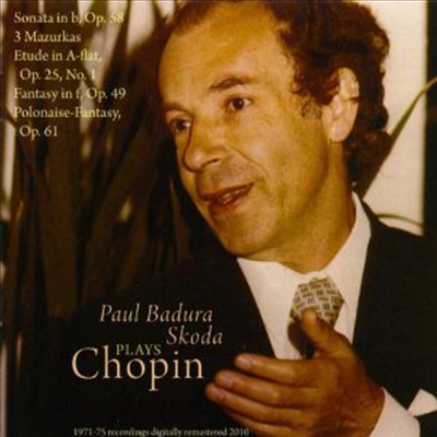 파울 바두라 스코타 - 쇼팽 피아노 작품집 (Paul Badura Skoda Plays Chopin)(CD) - Paul Badura Skoda