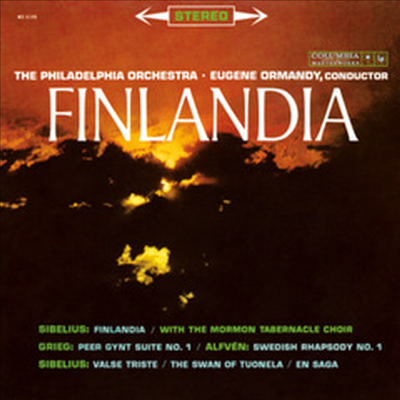 시벨리우스 : 핀란디아 & 그리그 : 페르귄트 조곡 1번 (Sibelius : Finlandia Op. 26 )(CD) - Eugene Ormandy