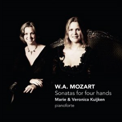 모차르트: 두 대의 피아노를 위한 소나타 (Mozart: Sonatas For Four Hands K.448, K.497 & K521) (SACD Hybrid) - Marie Kuijken & Veronica Kuijken